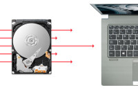 TOSHIBA Slim Laptop PC HDD L200 1TB HDWL110UZSVA internal, SATA 2.5 inch BULK