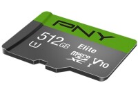 PNY micro-SDXC Elite 512GB PSDU512U1 UHS-I...