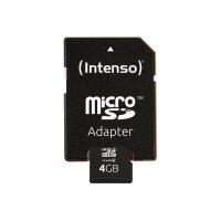 INTENSO micro SDHC Card Class 10 4GB 3413450
