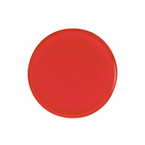 BÜROLINE Aimant 24 mm 392621 rouge 6 pcs.