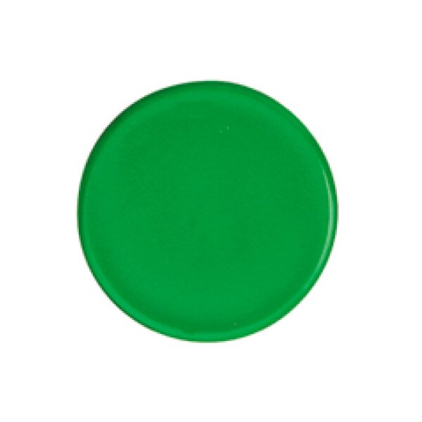 BÜROLINE Aimant 24 mm 392623 vert 6 pcs.