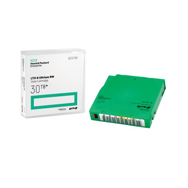 HP LTO Ultrium 8 12/30TB Q2078AH Data Tape Library Pack 20pcs