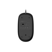 RAPOO N200 wired Optical Mouse 18548 Black