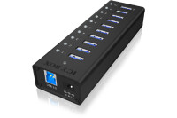 ICY BOX 10-Port USB 3.0 Hub IB-AC6110