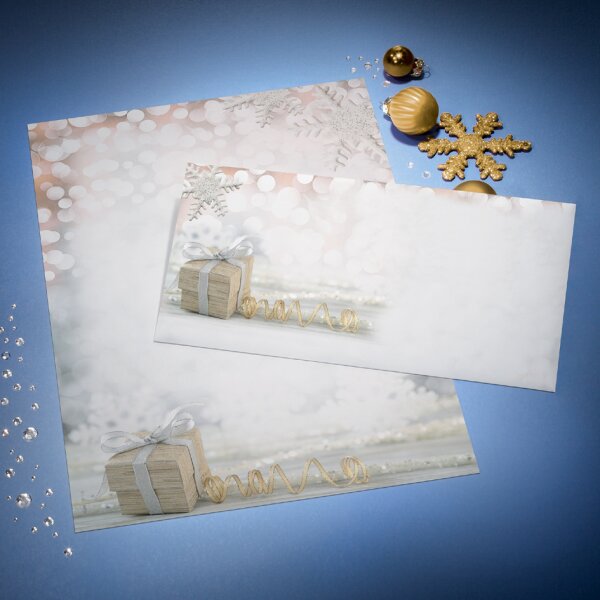sigel Papier &agrave; motif de No&euml;l Christmas Surprise, A4