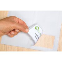 HERMA Etiquettes badges SPECIAL, 80 x 50 mm, blanc