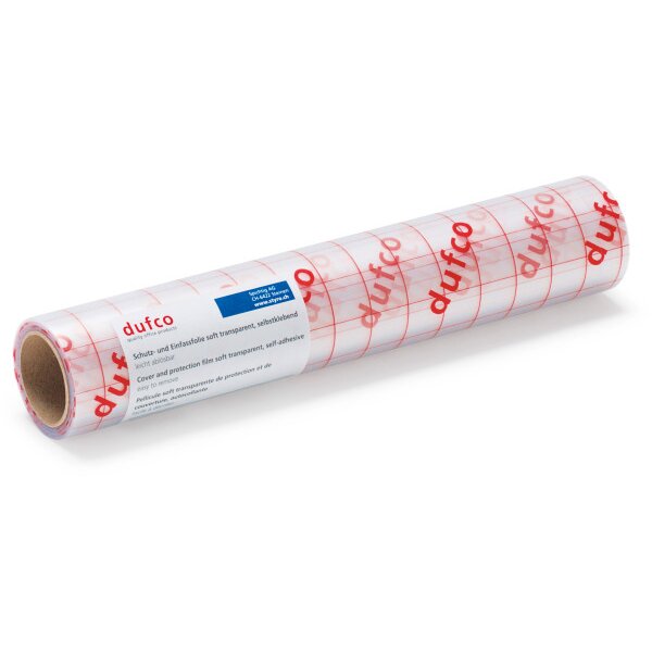 DUFCO Film adh&eacute;sive 30x500cm 6492.001 transp.,80my,non-perm.,PVC