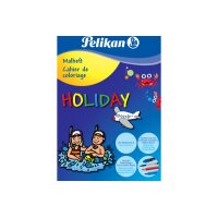 PELIKAN Cahier à dessin Holiday A5 25200027 bleu,...