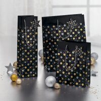 sigel Sac cadeau de Noel Stardust, petit