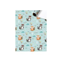 STEWO Geschenkpapier Matz 2528619441 70x200cm blau hell