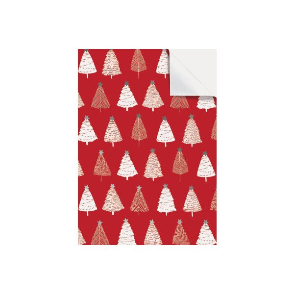 STEWO Papier cadeau Tino 251461472 rouge 100x70cm
