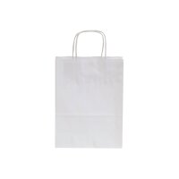 NEUTRAL Sac Allegra blanc SDS16-BIA Kraft,110g, 16x8x21cm 25 pcs.