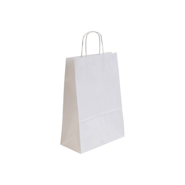 NEUTRAL Sac Allegra blanc SDS26-BIA Kraft,110g, 26x12x36cm 25 pcs.