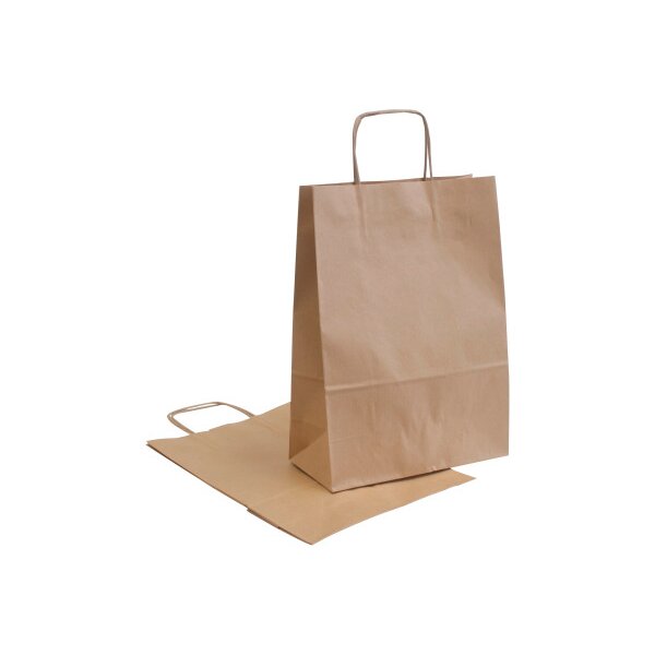 NEUTRAL Tragtaschen Allegra natur SDS26-AVN Kraft,110g, 26x12x36cm 25 Stk.