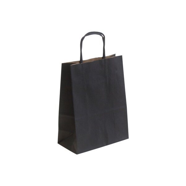 NEUTRAL Sac Allegra noir SDF16-798 Kraft,110g, 16x8x21cm 25 pcs.