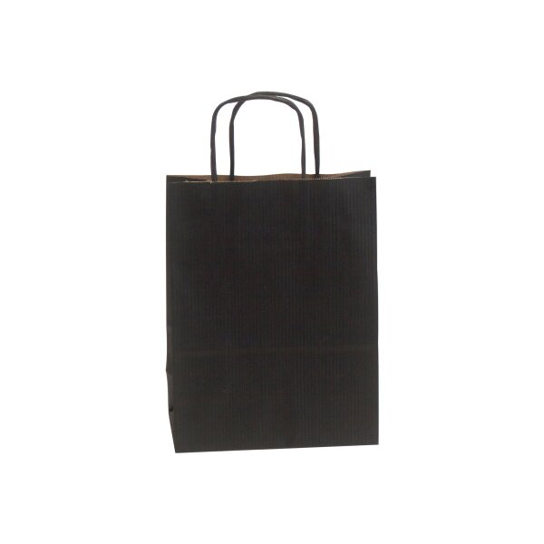 NEUTRAL Sac Allegra noir SDF16-798 Kraft,110g, 16x8x21cm 25 pcs.