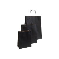 NEUTRAL Sac Allegra noir SDF16-798 Kraft,110g, 16x8x21cm 25 pcs.