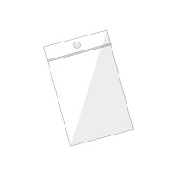 BÜROLINE Sachets fermeture 50×75mm 421050...