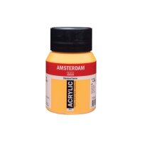 AMSTERDAM Peinture acrylique 500ml 17722532 jaune 253