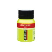 AMSTERDAM Peinture acrylique 500ml 17722562 reflex jaune 256