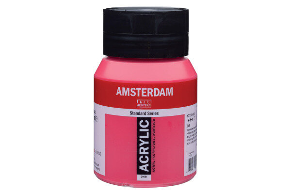 AMSTERDAM Peinture acrylique 500ml 17723482 permanent rouge/bordeaux 348