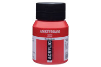 AMSTERDAM Peinture acrylique 500ml 17723992 rouge...