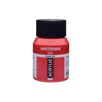 AMSTERDAM Peinture acrylique 500ml 17723992 rouge...