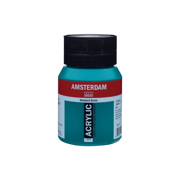 AMSTERDAM Peinture acrylique 500ml 17726752 phthalo vert 675