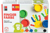 MARABU Kids Gouache au doigt 030300081 6 couleurs
