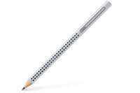 FABER-CASTELL Bleistift Jumbo Grip HB 111920 silber
