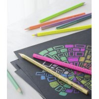 FABER-CASTELL Crayon couleur triangulaire Color GRIP, orange