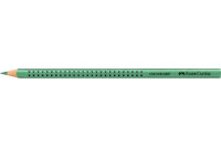 FABER-CASTELL Crayon de couleur Grip 112491 vert metallic