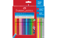 FABER-CASTELL Crayon de couleur Grip 201540 Promoset,...