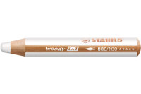 STABILO Crayon couleur Woody 3 in 1 880/100 blanc