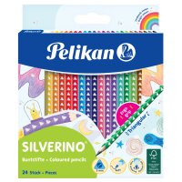 Pelikan Dreikant-Buntstifte SILVERINO dünn, 12er...