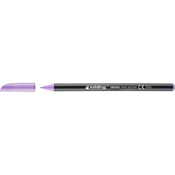 EDDING Faserschreiber 1200 0,5-1mm 1200-087 Pastell, beerig lavendel