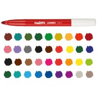 CARIOCA Fasermaler Jumbo 3613 ass. 50 Stück