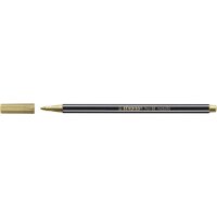 STABILO Stylo feutre Pen 68 metallic, argent