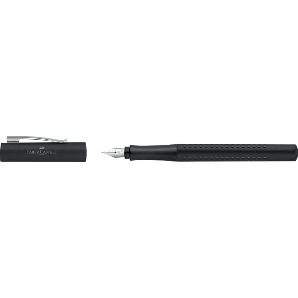 FABER-CASTELL Stylo plume GRIP 2011, F, noir