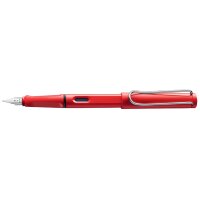 LAMY Stylo à plume safari red, taille de plume: M