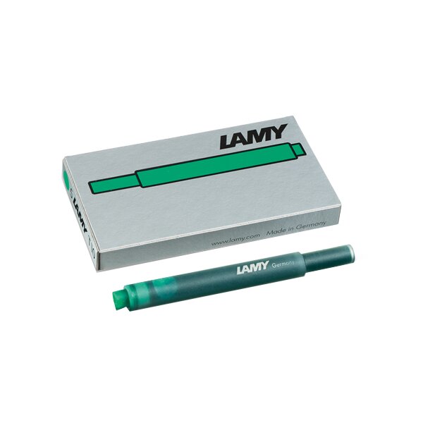 LAMY Grossraum-Tintenpatronen T10, blau löschbar