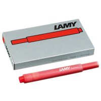 LAMY Grossraum-Tintenpatronen T10, blau löschbar