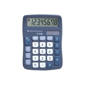 TEXAS INSTRUMENTS Calculatrice base TI-1726 8 chiffres