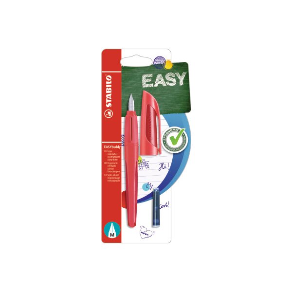 STABILO Füller EASYbuddy B-53922-5 rot