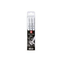 SAKURA Gelly Roll 0.5mm POXPGBWH3B White 3 Stück