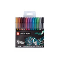 SAKURA Gelly Roll 0.5mm POXPGBMET12 Metallic ass. 12 pcs.