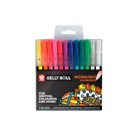 SAKURA Gelly Roll 0.5mm POXPGBMOO12 Moonlight ass. 12...