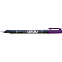 TOMBOW Kalligraphie Stift Hard WS-BH18 Fudenosuke, lila