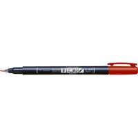 TOMBOW Kalligraphie Stift Hard WS-BH25 Fudenosuke, rot