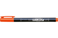 TOMBOW Stylo de calligraphie Hard WS-BH28 Fudenosuke, orange